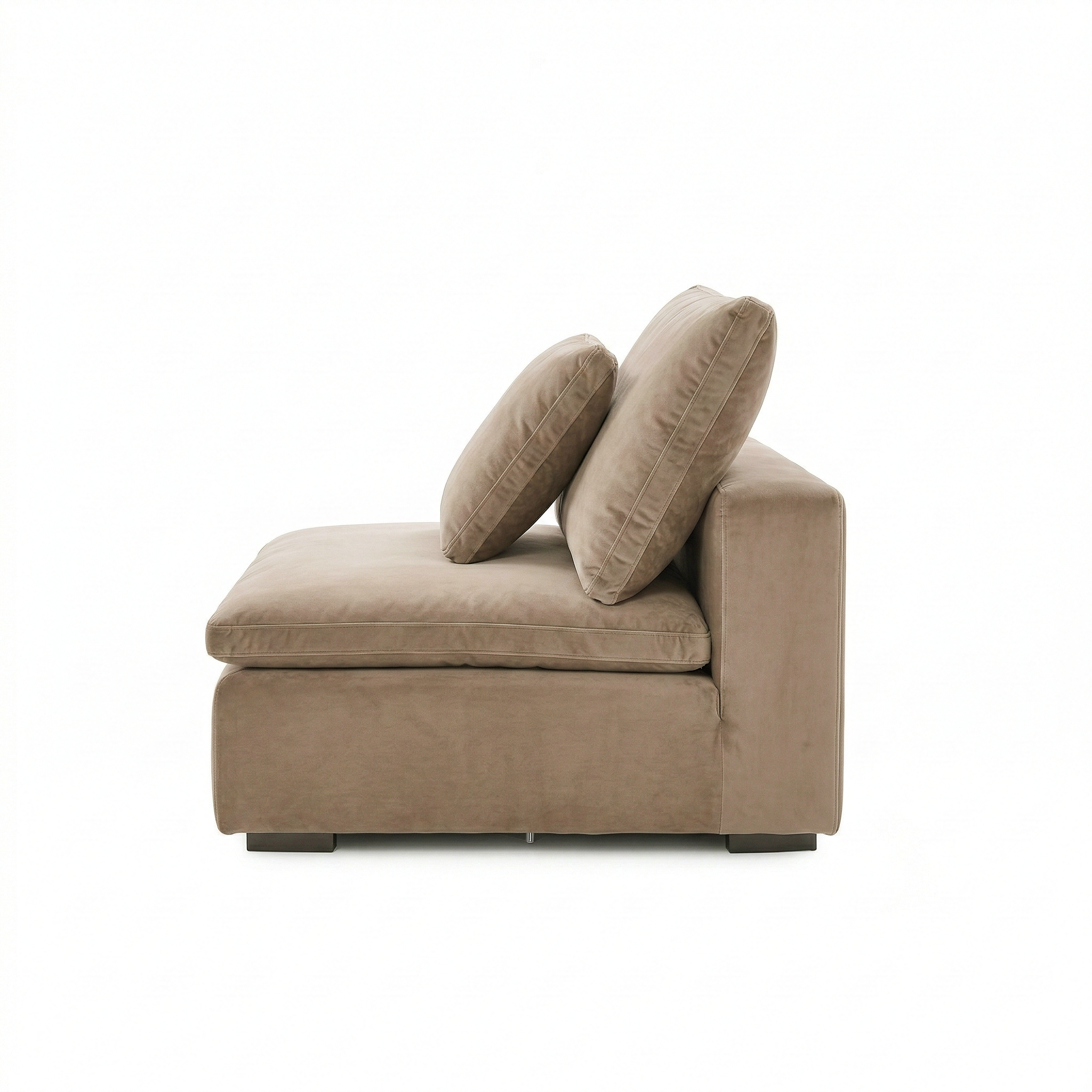 Modular - Tivoli Cloud Couch Armless Modular Seat - MC - Mario Capasa