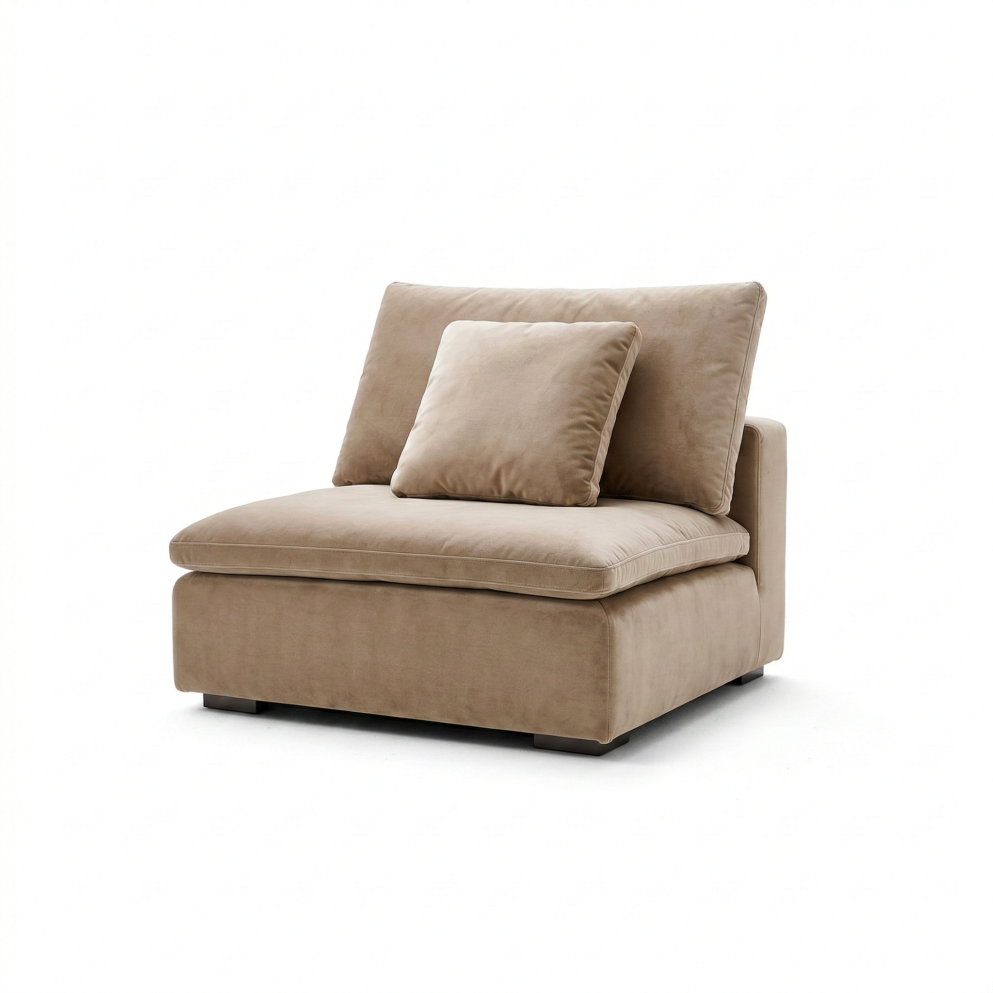 Modular - Tivoli Cloud Couch Armless Modular Seat - MC - Mario Capasa