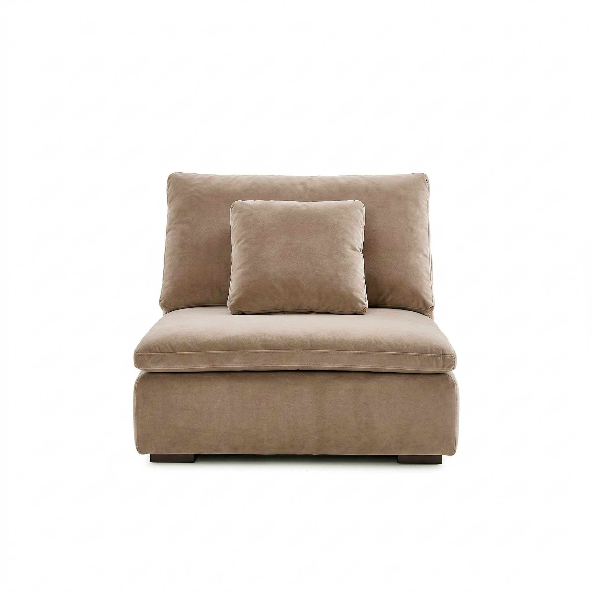 Modular - Tivoli Cloud Couch Armless Modular Seat - MC - Mario Capasa
