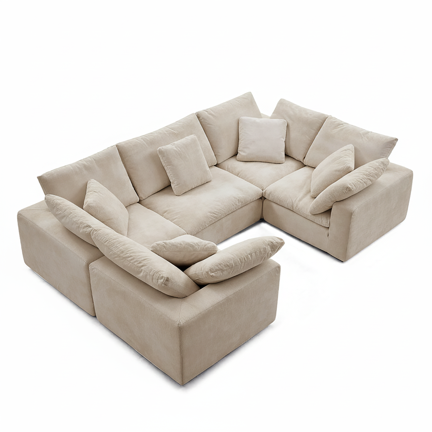 Tivoli Cloud U Closed Sectional