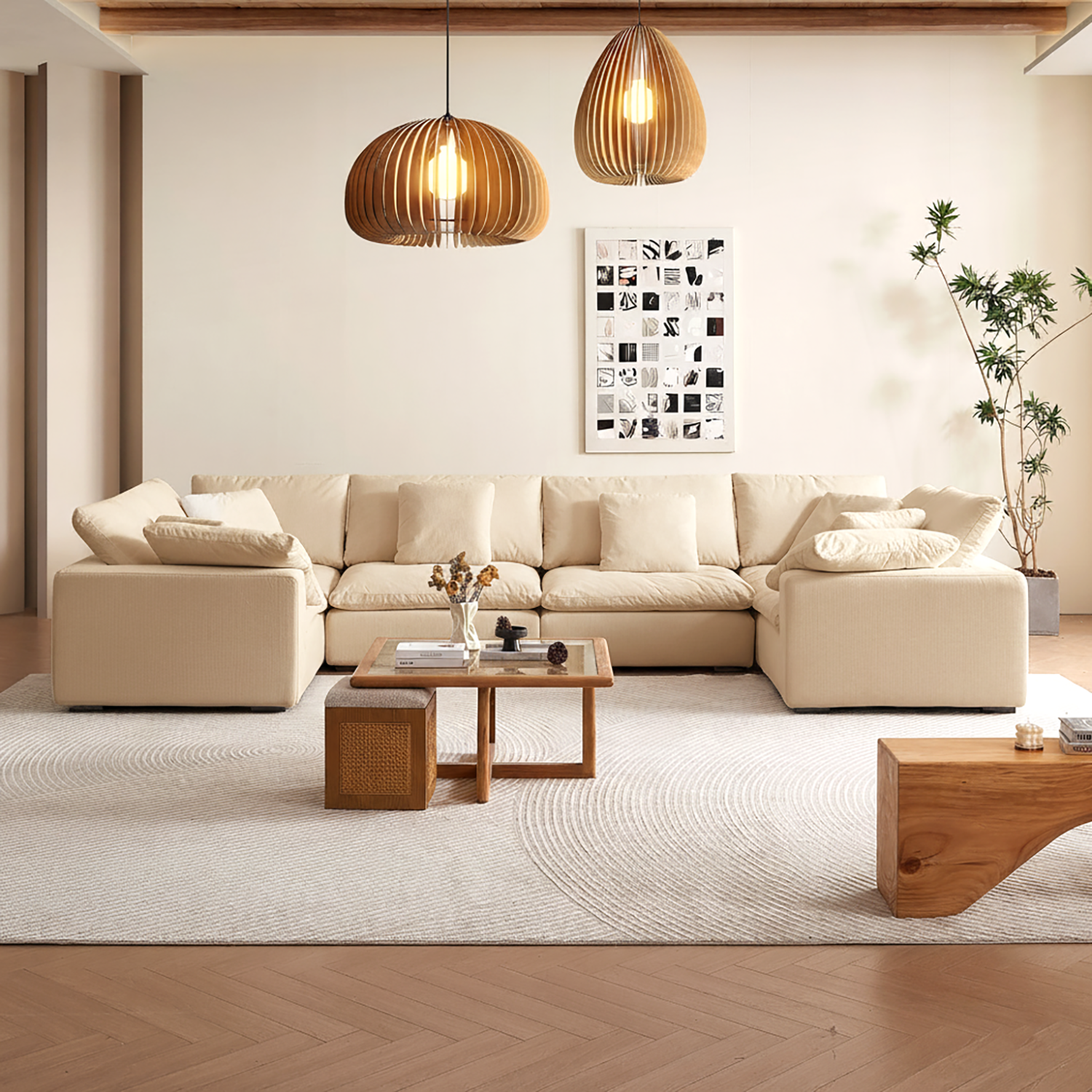 Tivoli Cloud U Closed Sectional