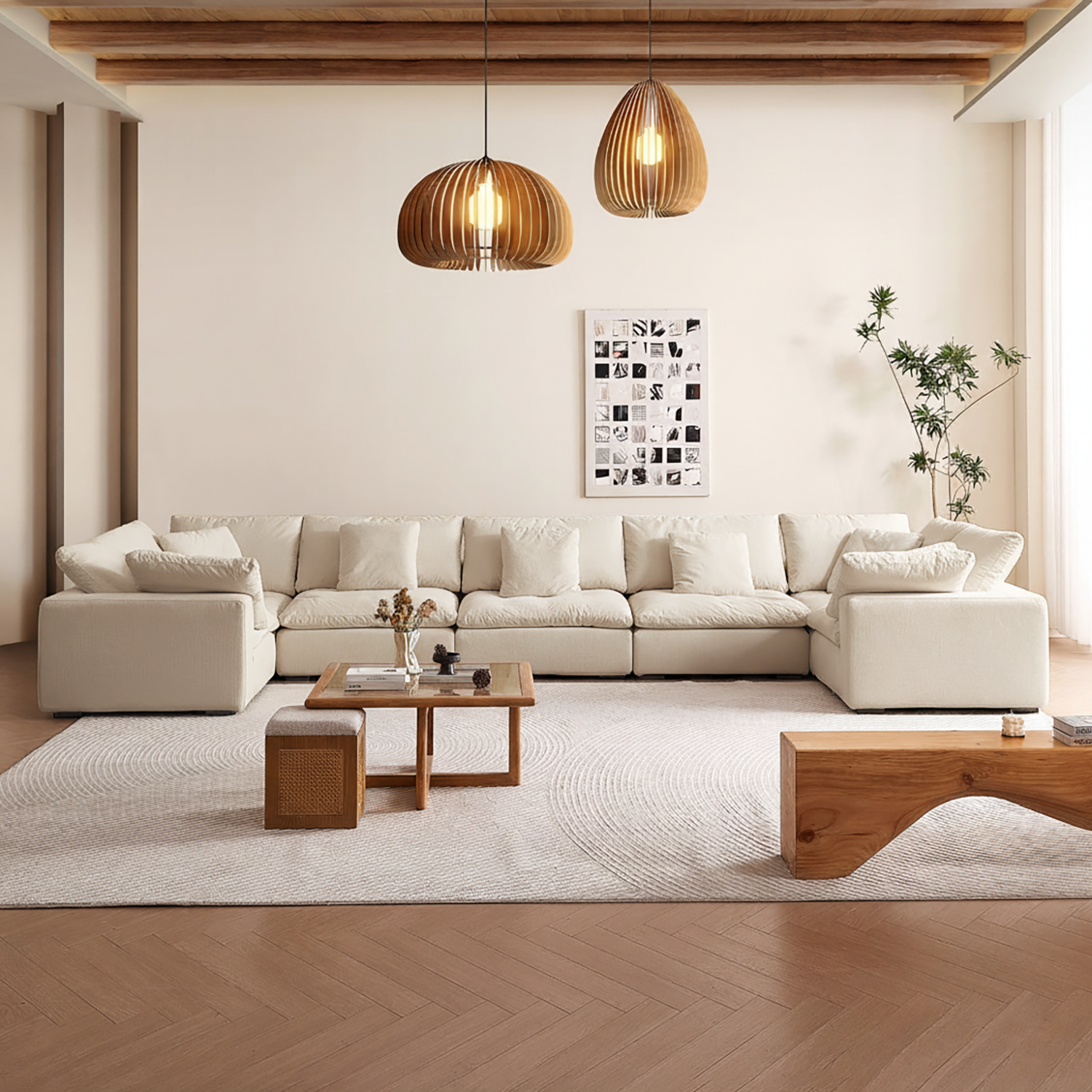 Tivoli Cloud U Closed Sectional