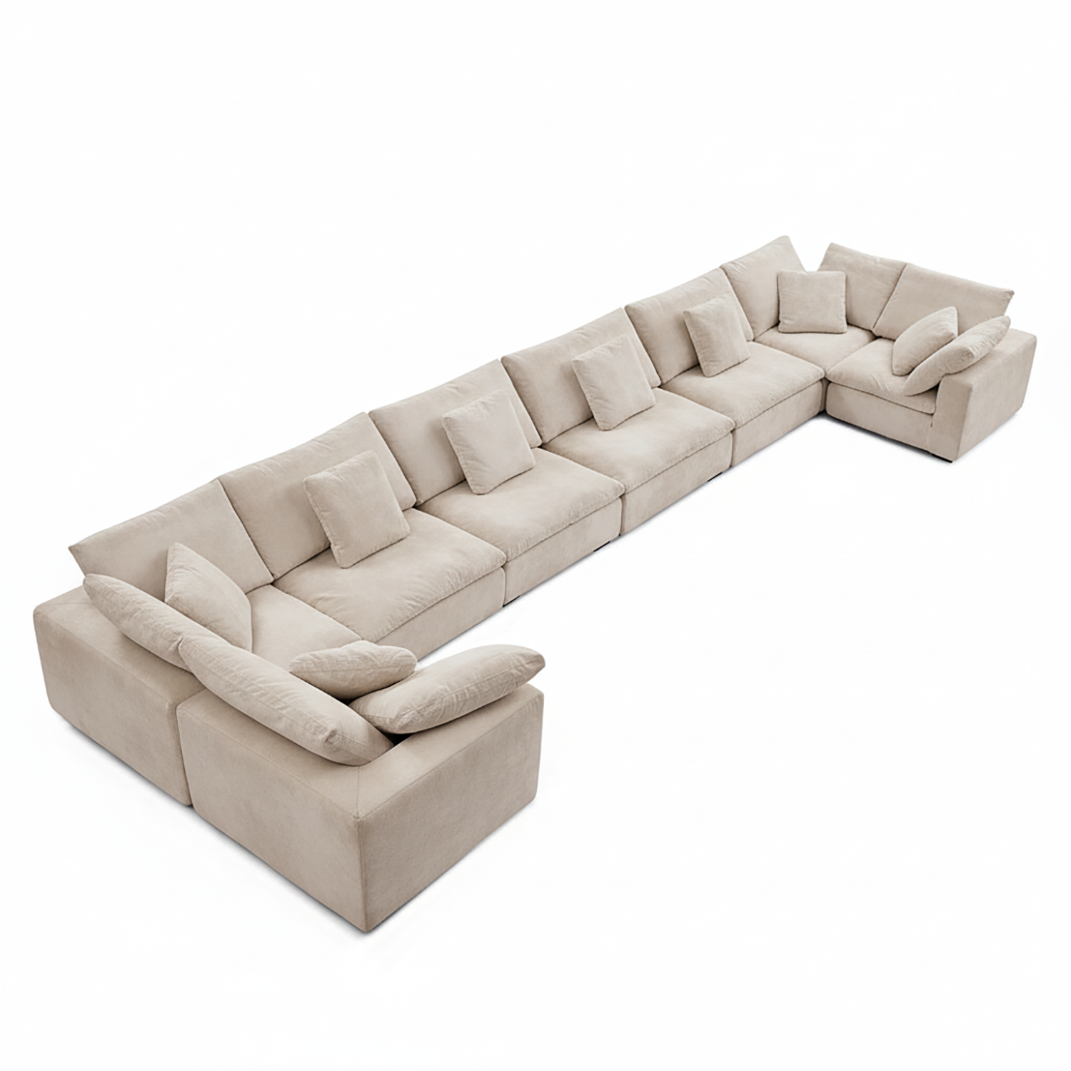 Tivoli Cloud U Closed Sectional