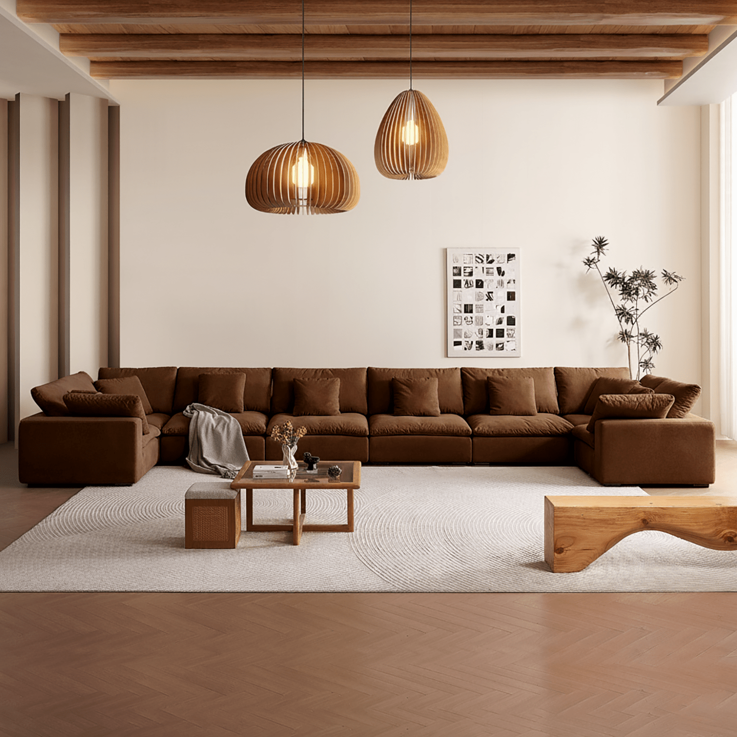 sectional - Tivoli Cloud U Closed Sectional - MC - Mario Capasa