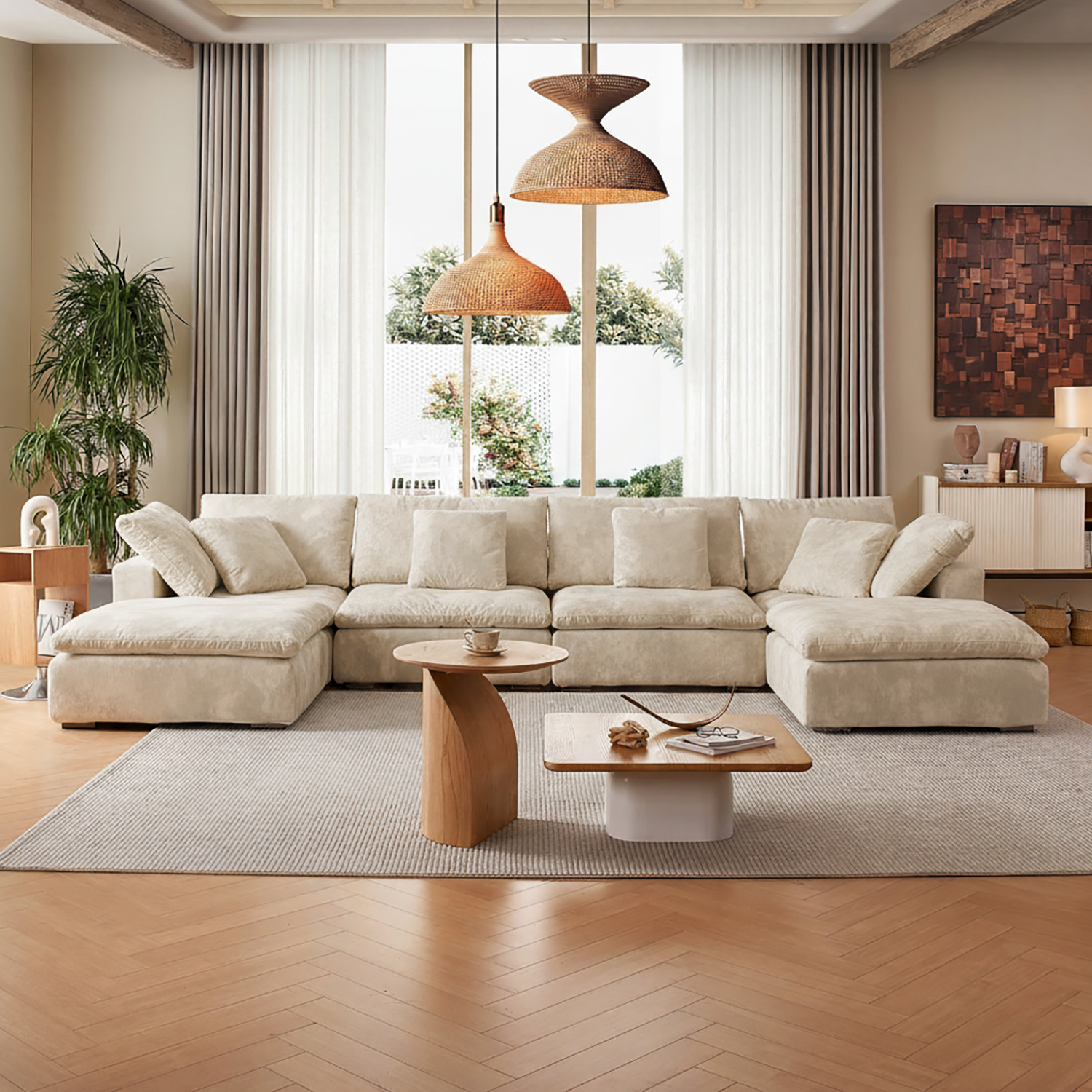 Tivoli Cloud U Sectional