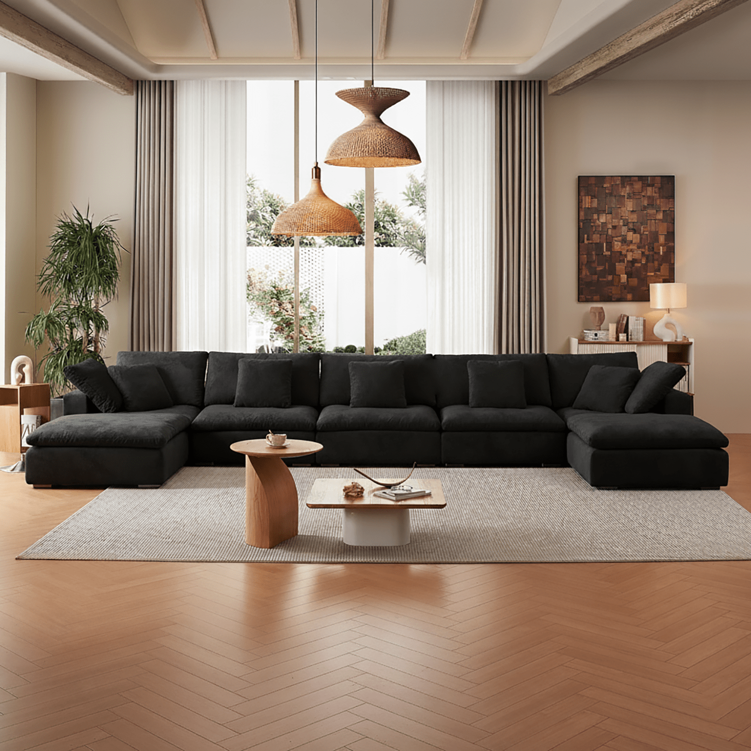 sectional - Tivoli Cloud U Sectional - MC - Mario Capasa