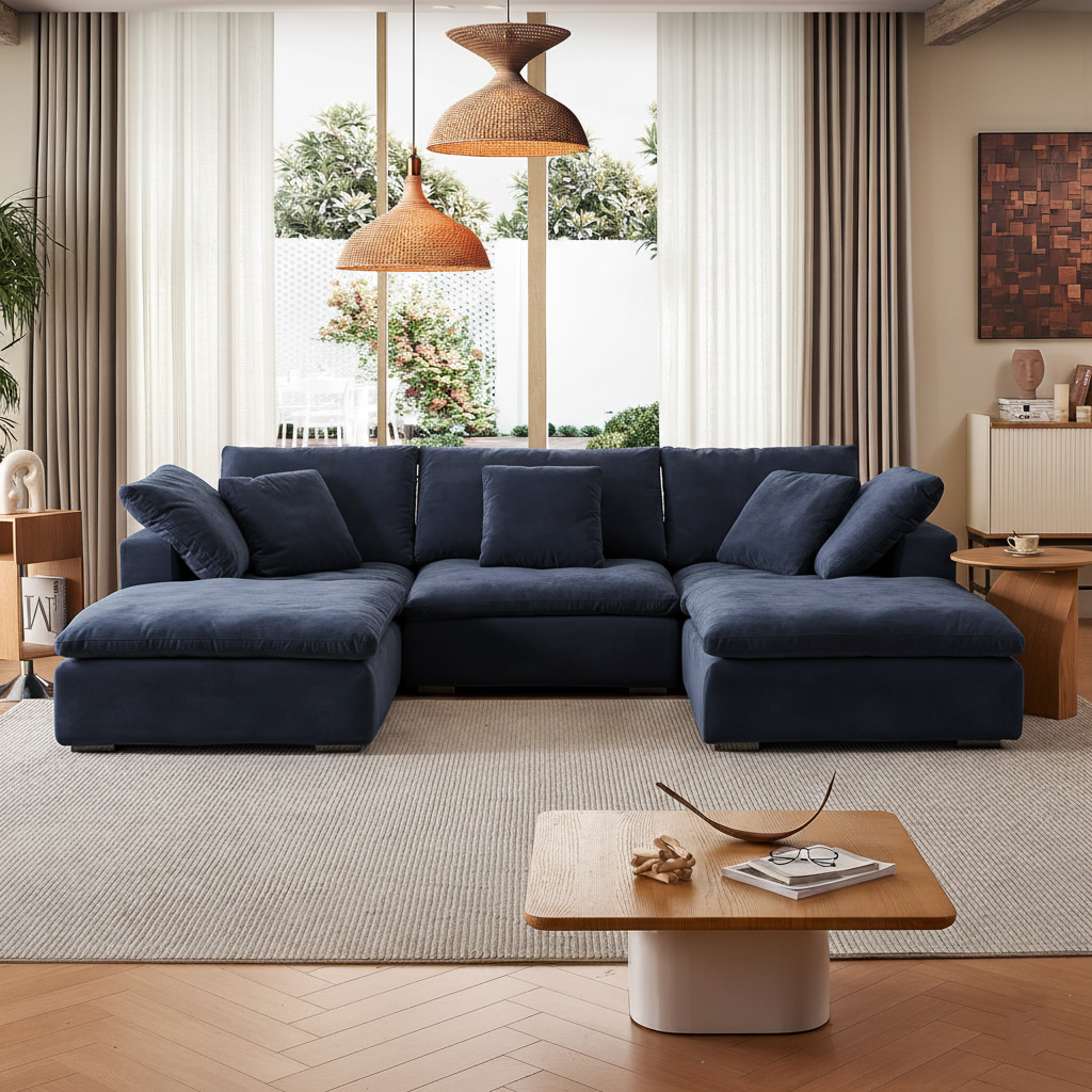 sectional - Tivoli Cloud U Sectional - MC - Mario Capasa