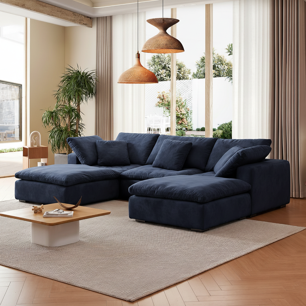 sectional - Tivoli Cloud U Sectional - MC - Mario Capasa