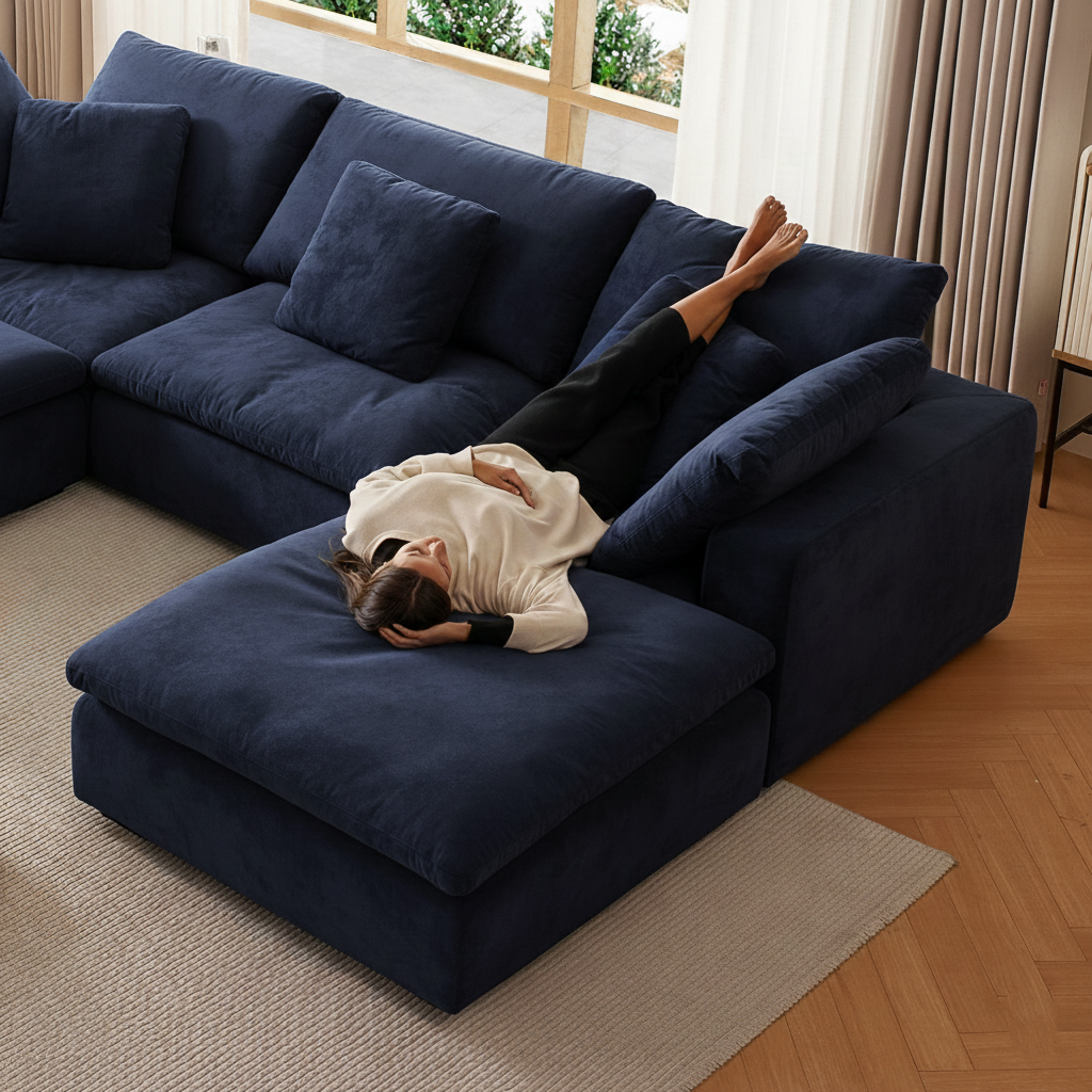 sectional - Tivoli Cloud U Sectional - MC - Mario Capasa