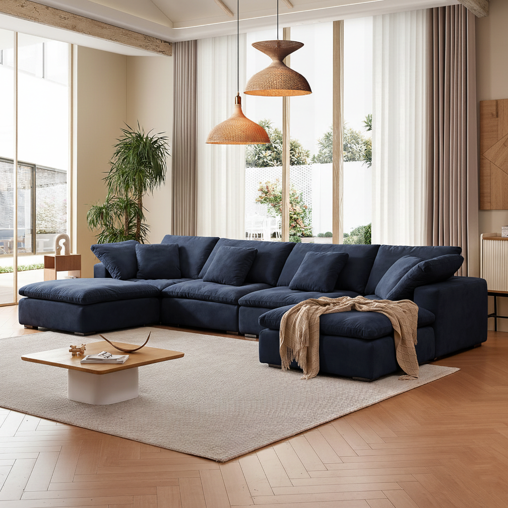 sectional - Tivoli Cloud U Sectional - MC - Mario Capasa