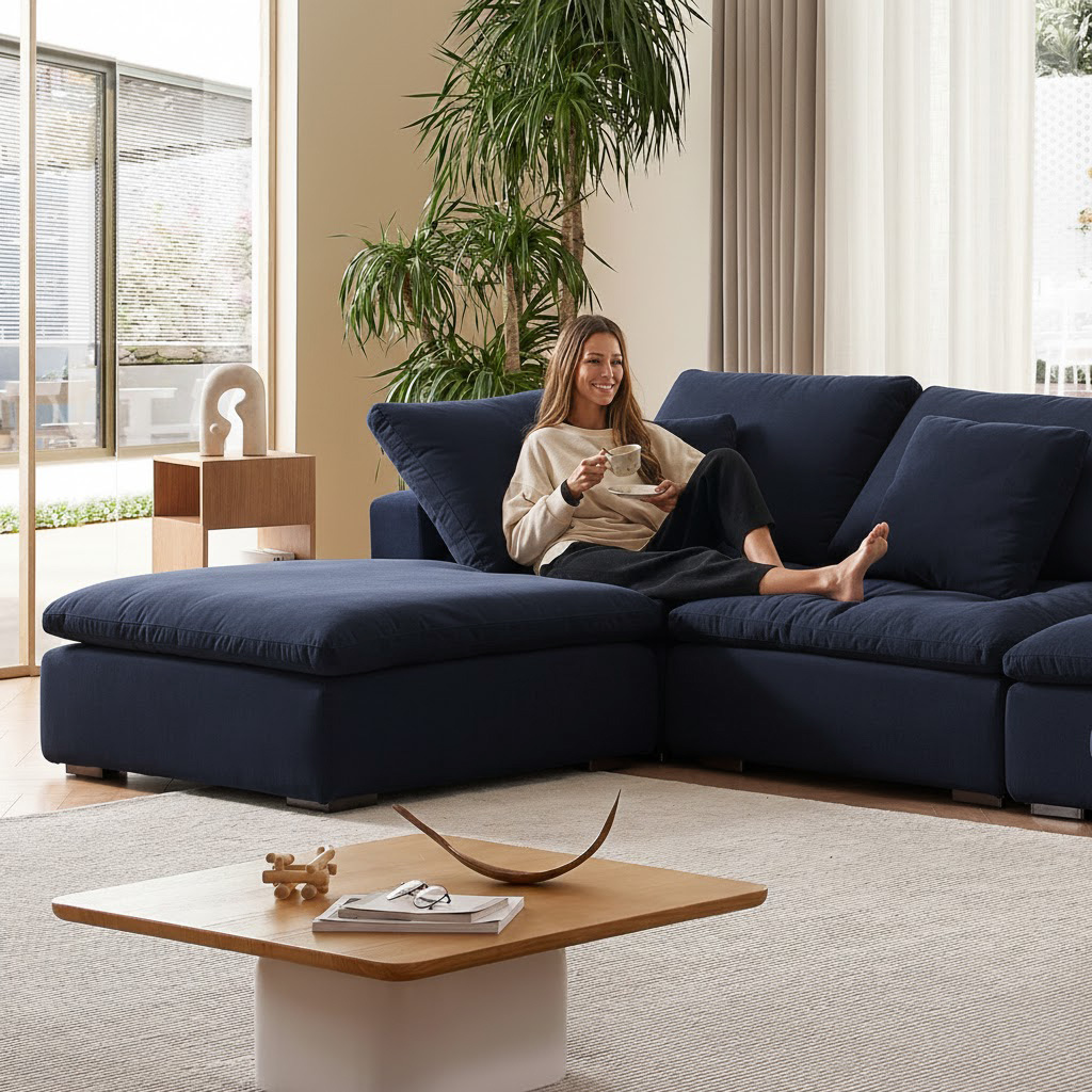 sectional - Tivoli Cloud U Sectional - MC - Mario Capasa