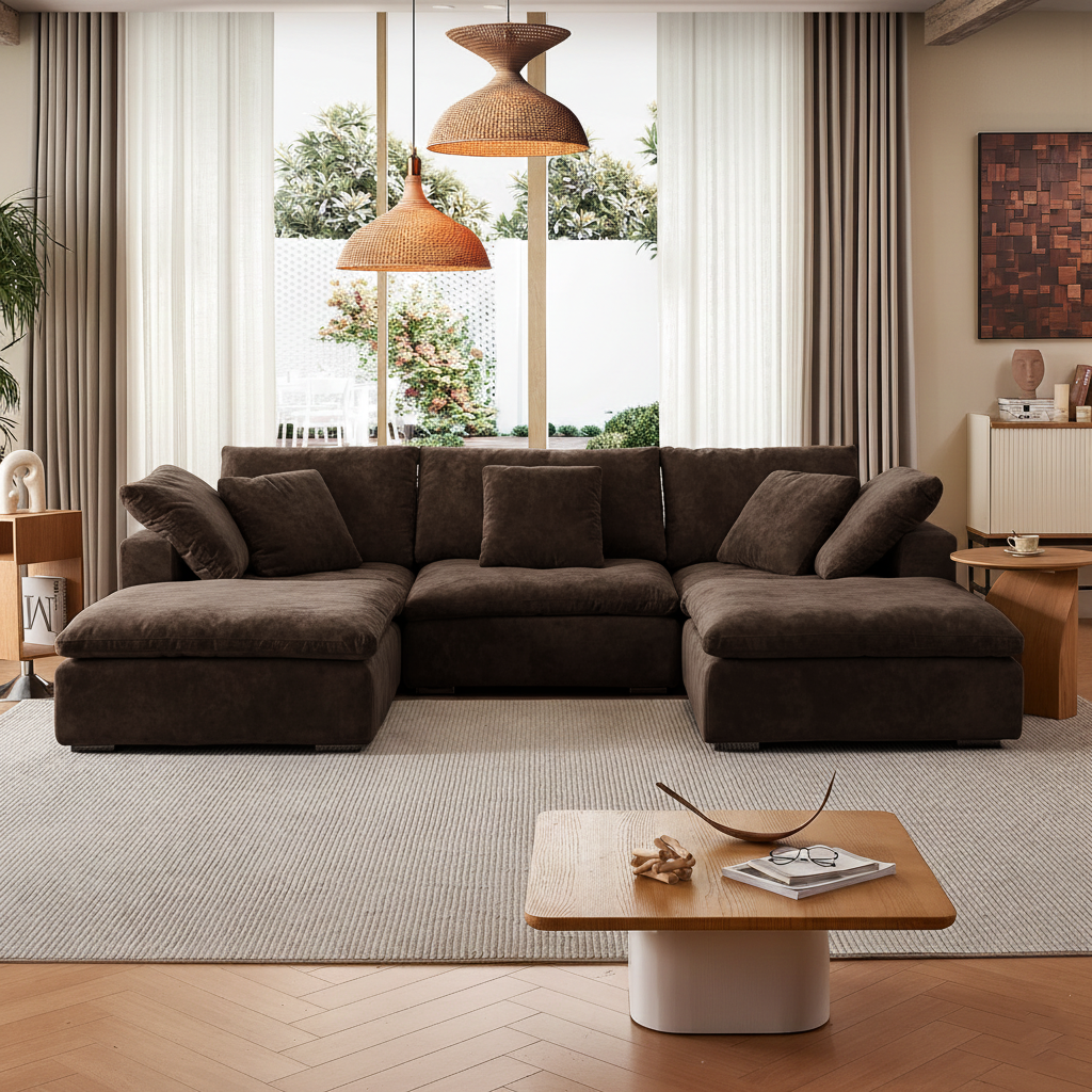 sectional - Tivoli Cloud U Sectional - MC - Mario Capasa