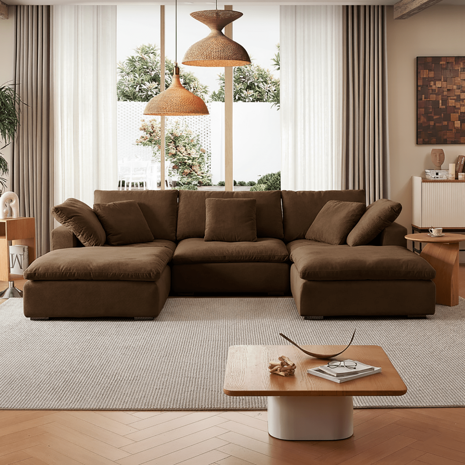 sectional - Tivoli Cloud U Sectional - MC - Mario Capasa