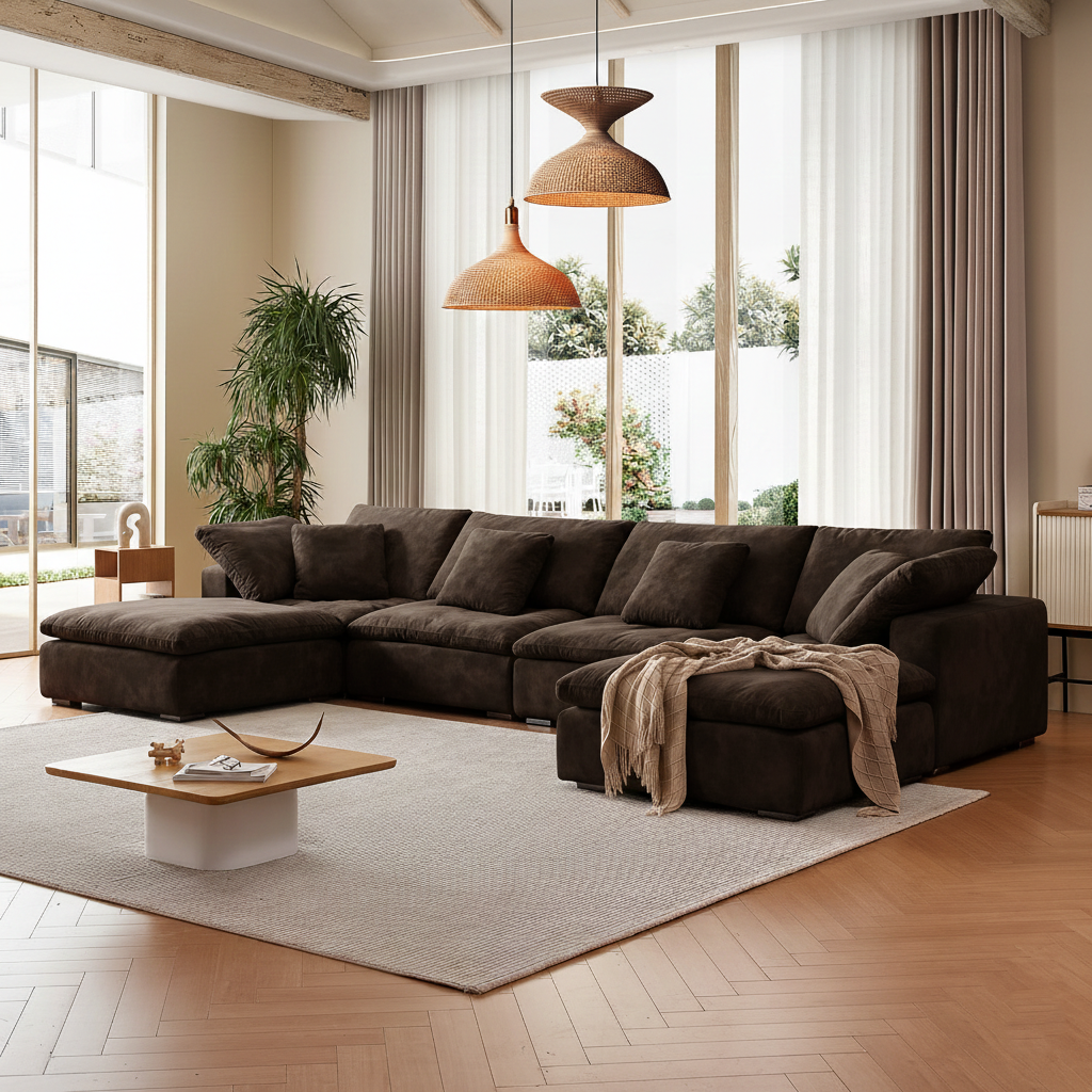 sectional - Tivoli Cloud U Sectional - MC - Mario Capasa