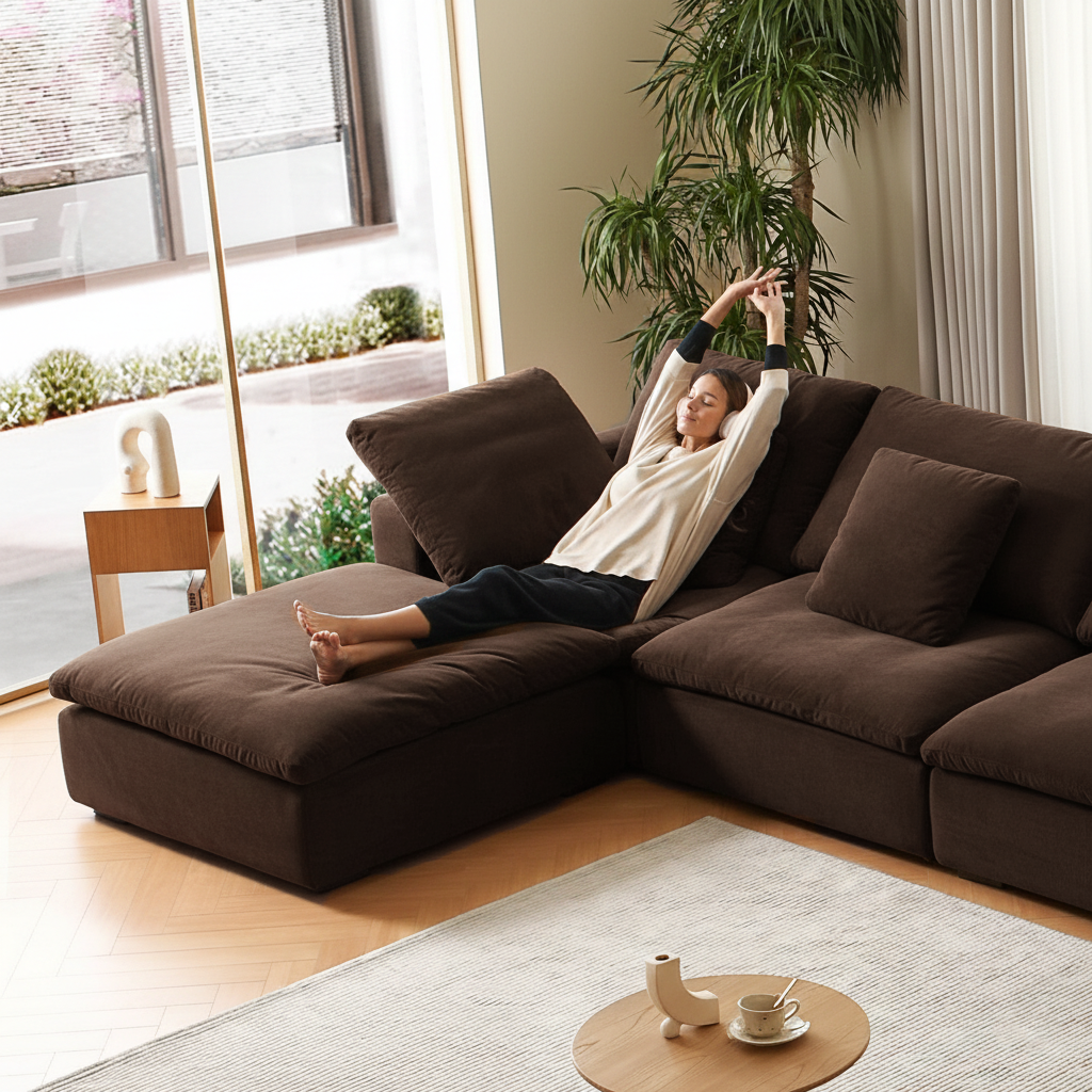 sectional - Tivoli Cloud U Sectional - MC - Mario Capasa