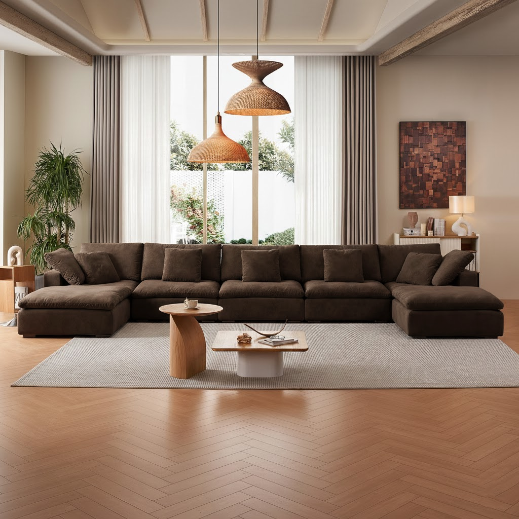 sectional - Tivoli Cloud U Sectional - MC - Mario Capasa