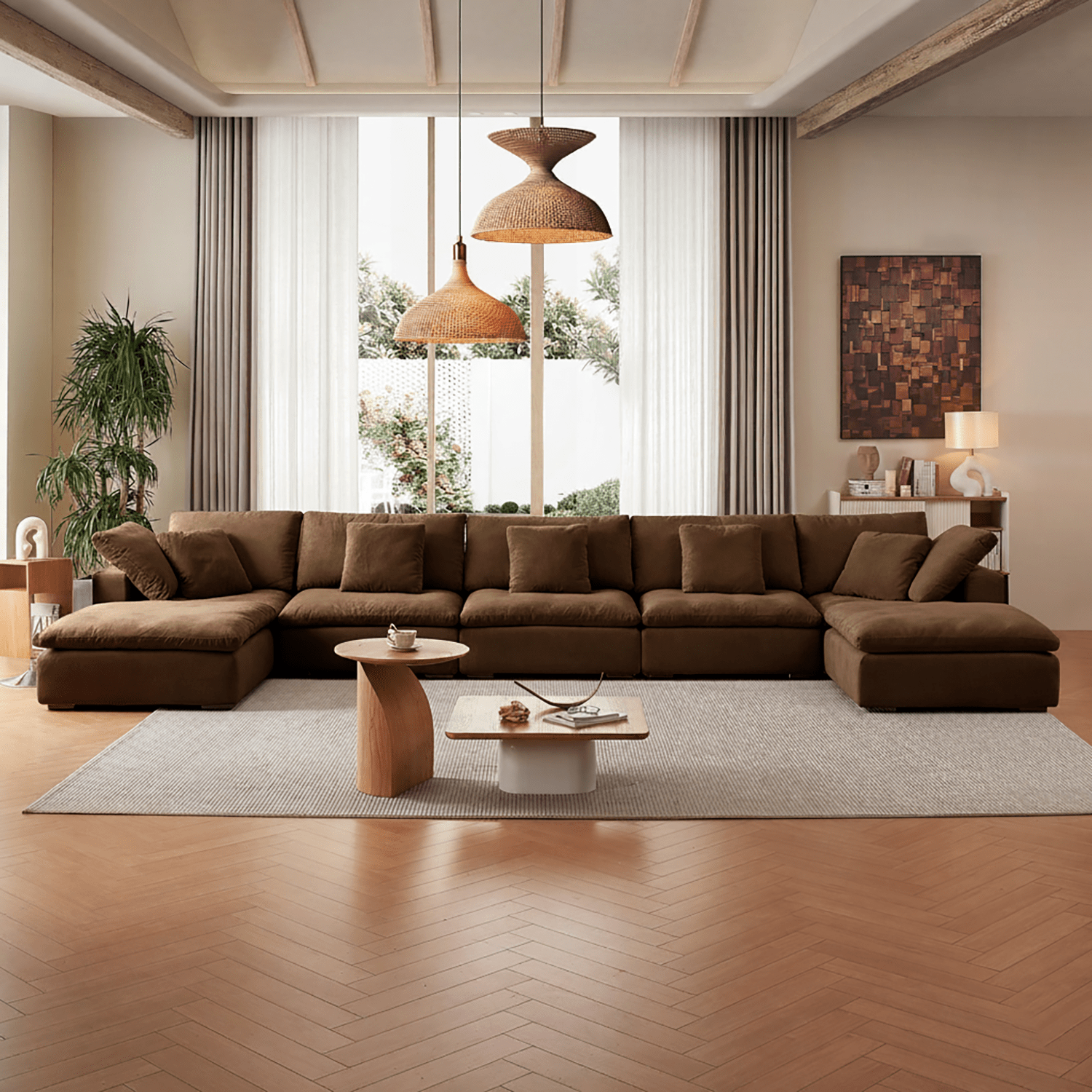 sectional - Tivoli Cloud U Sectional - MC - Mario Capasa