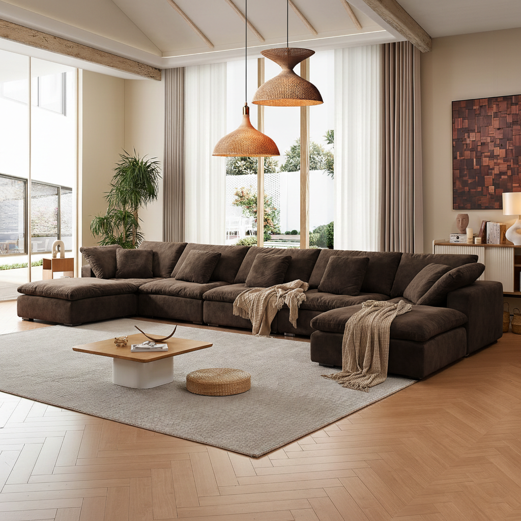 sectional - Tivoli Cloud U Sectional - MC - Mario Capasa