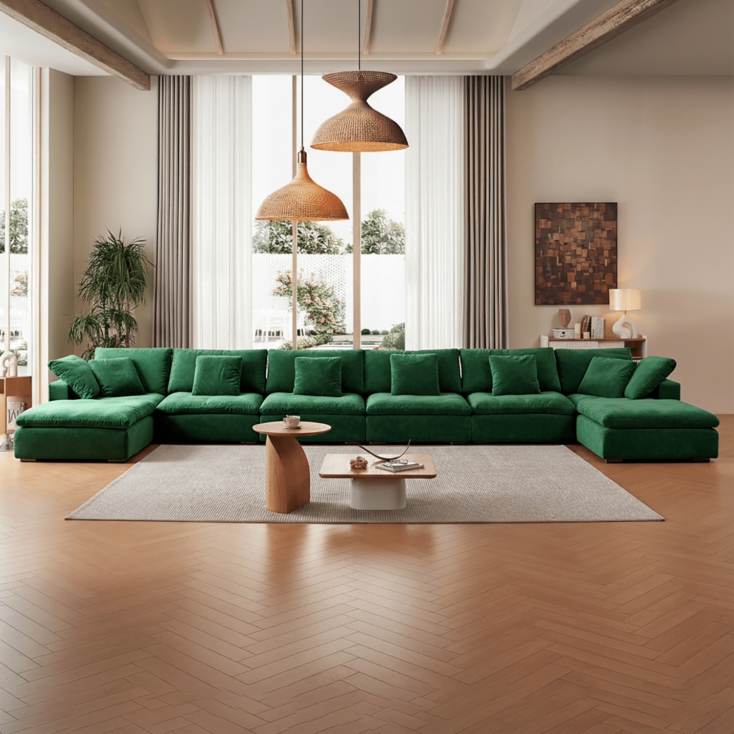 sectional - Tivoli Cloud U Sectional - MC - Mario Capasa