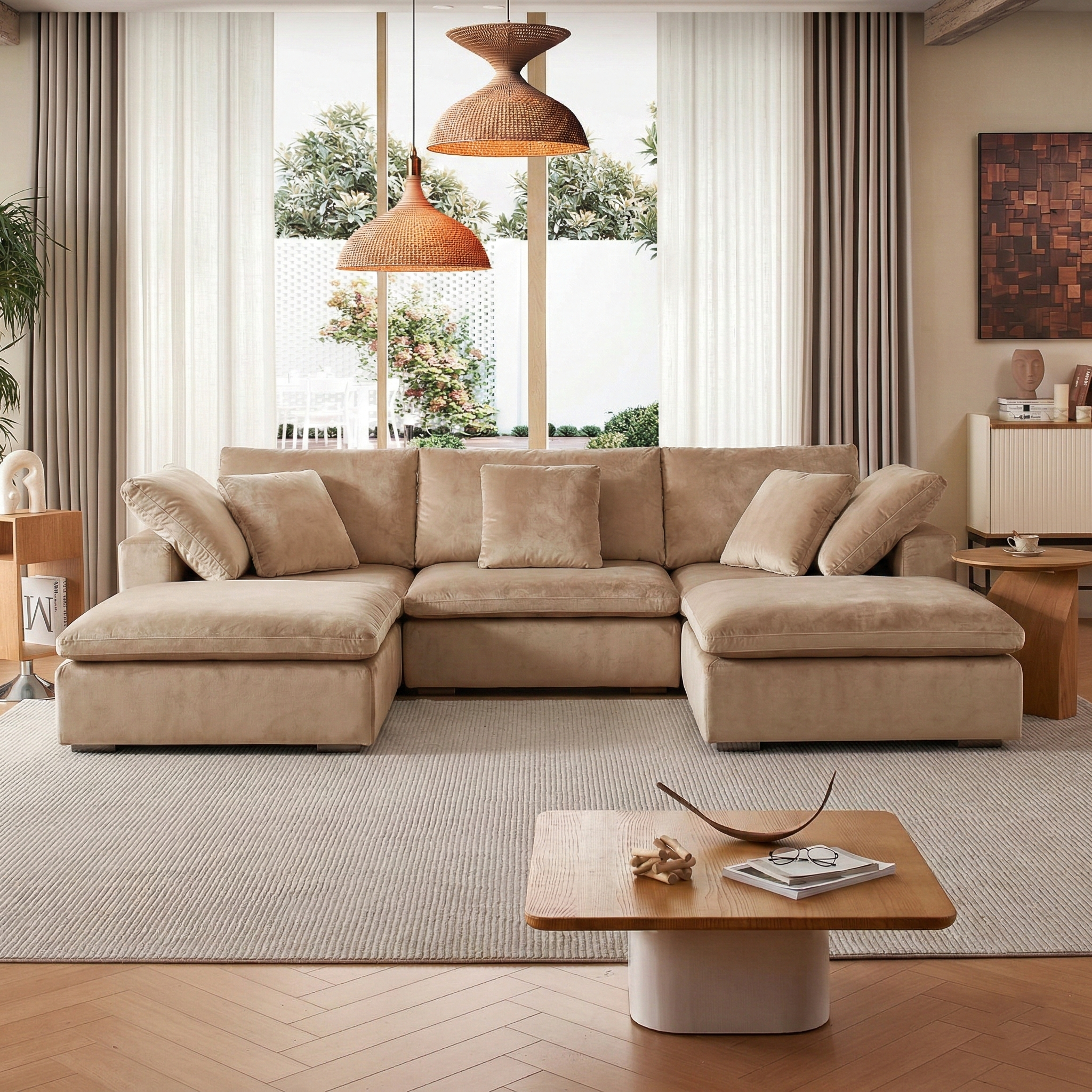 sectional - Tivoli Cloud U Sectional - MC - Mario Capasa