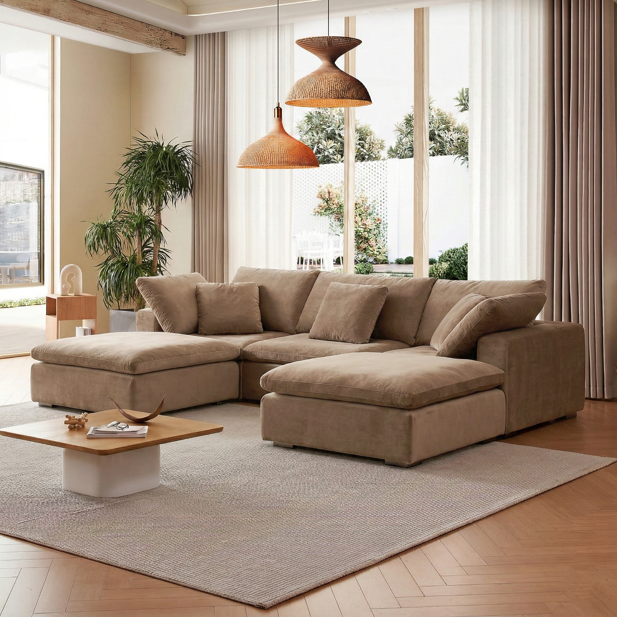 sectional - Tivoli Cloud U Sectional - MC - Mario Capasa