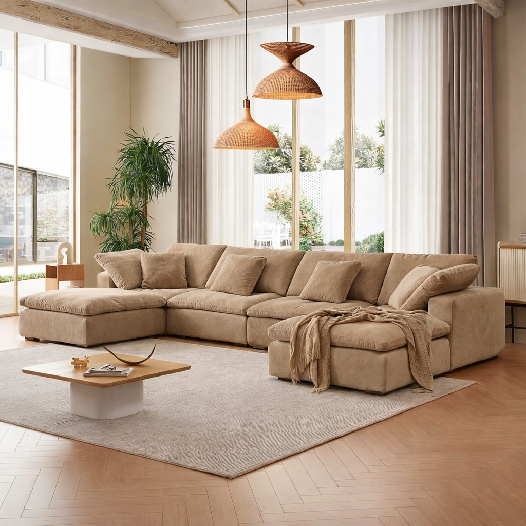 sectional - Tivoli Cloud U Sectional - MC - Mario Capasa