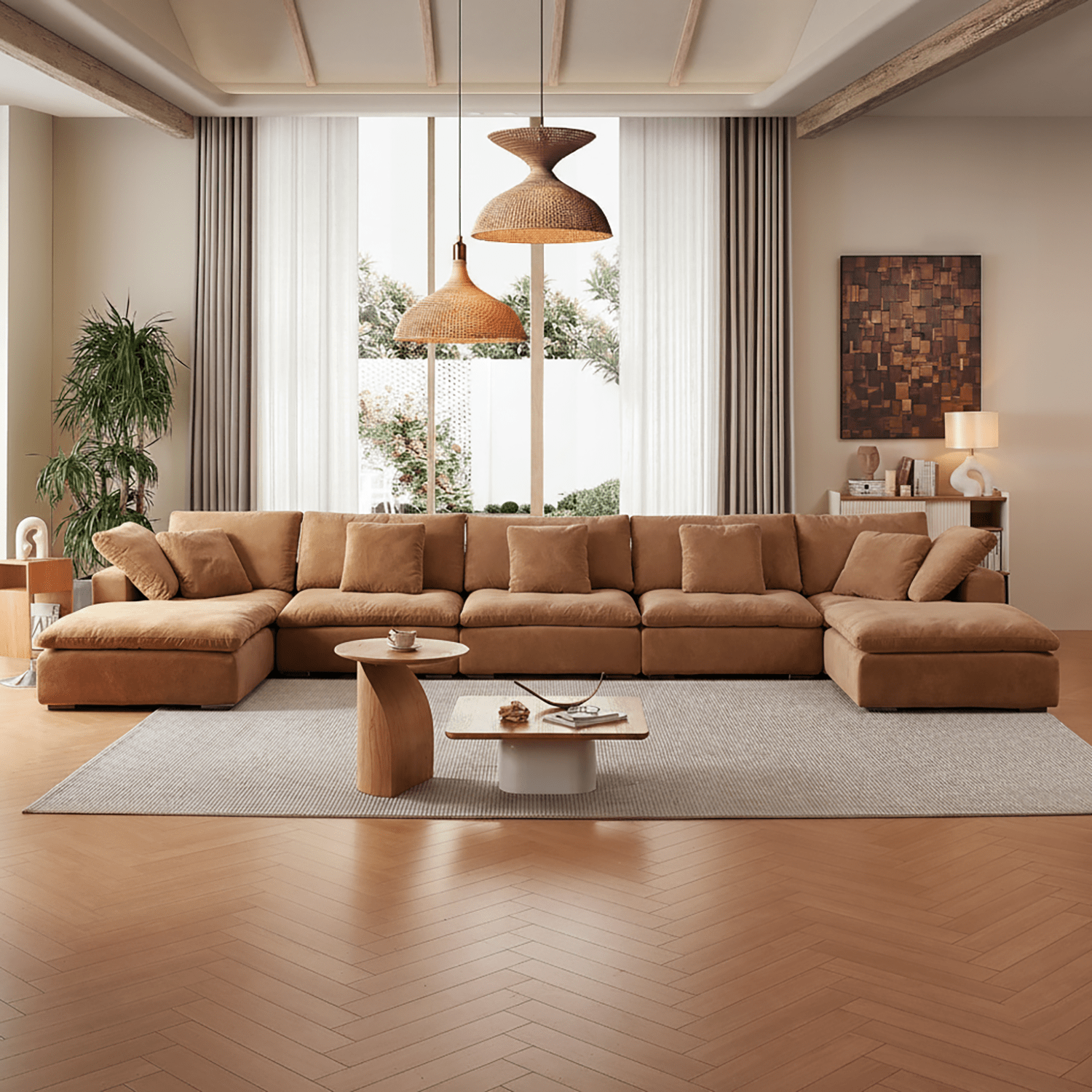 sectional - Tivoli Cloud U Sectional - MC - Mario Capasa