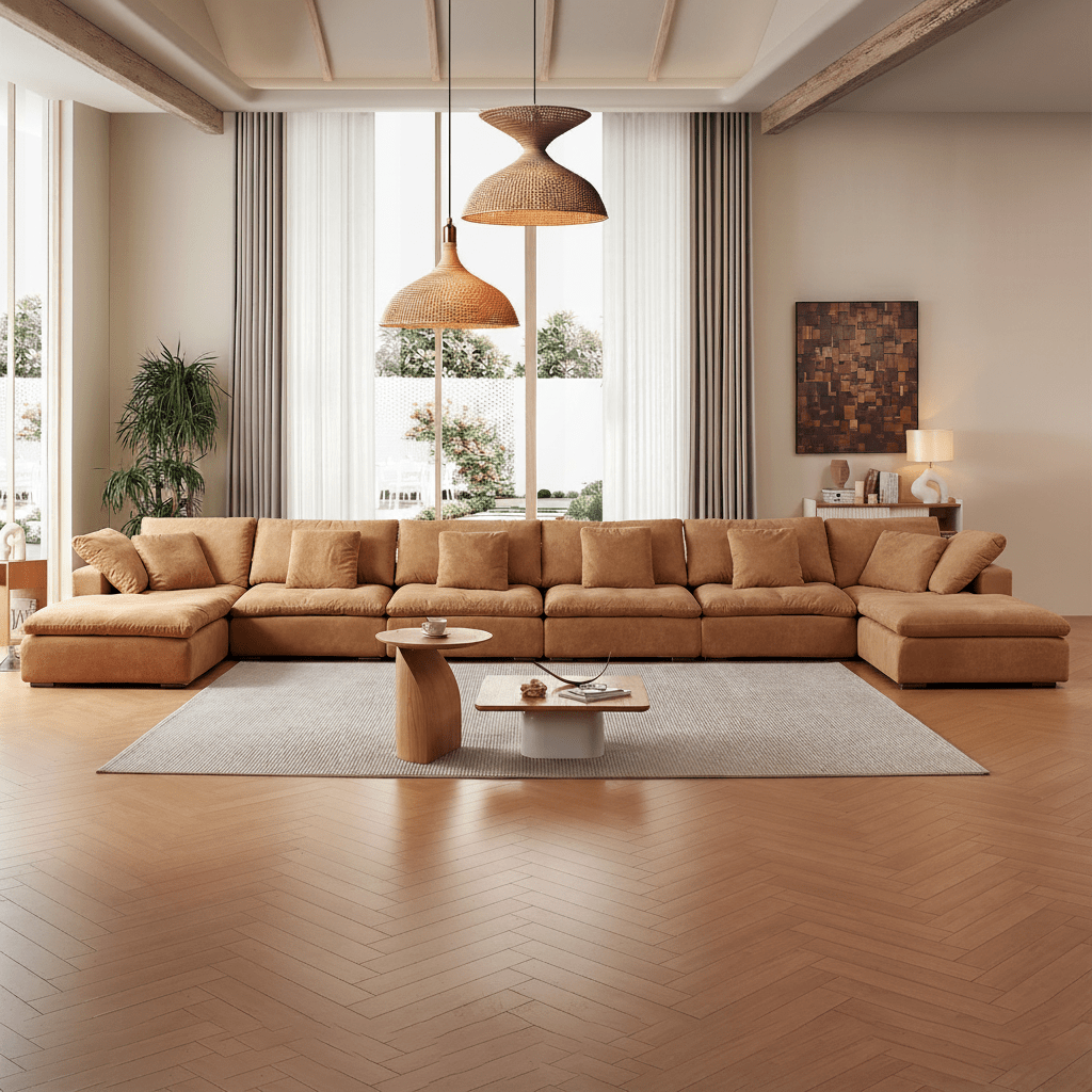 sectional - Tivoli Cloud U Sectional - MC - Mario Capasa