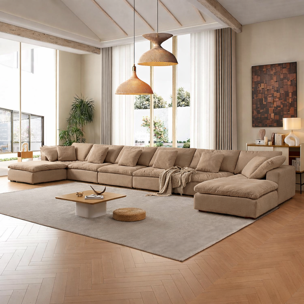 sectional - Tivoli Cloud U Sectional - MC - Mario Capasa