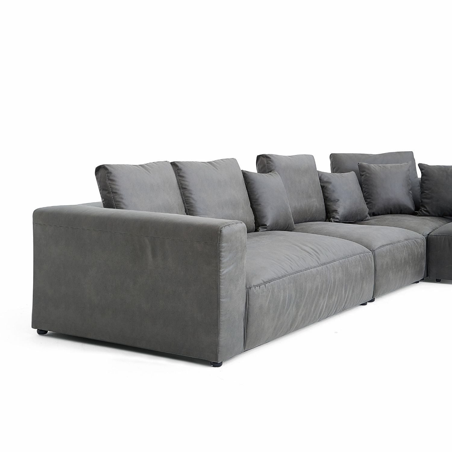 The 5th Closed L Sectional, sectional, Foundry | Valyou Furniture 