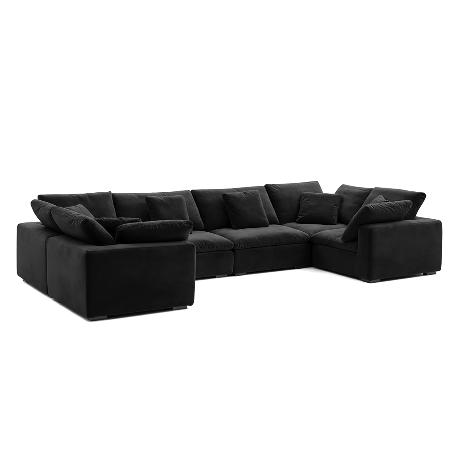 sectional - Tivoli Cloud U Closed Sectional - MC - Mario Capasa