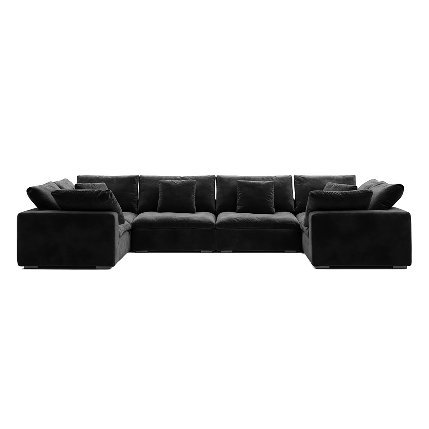 sectional - Tivoli Cloud U Closed Sectional - MC - Mario Capasa