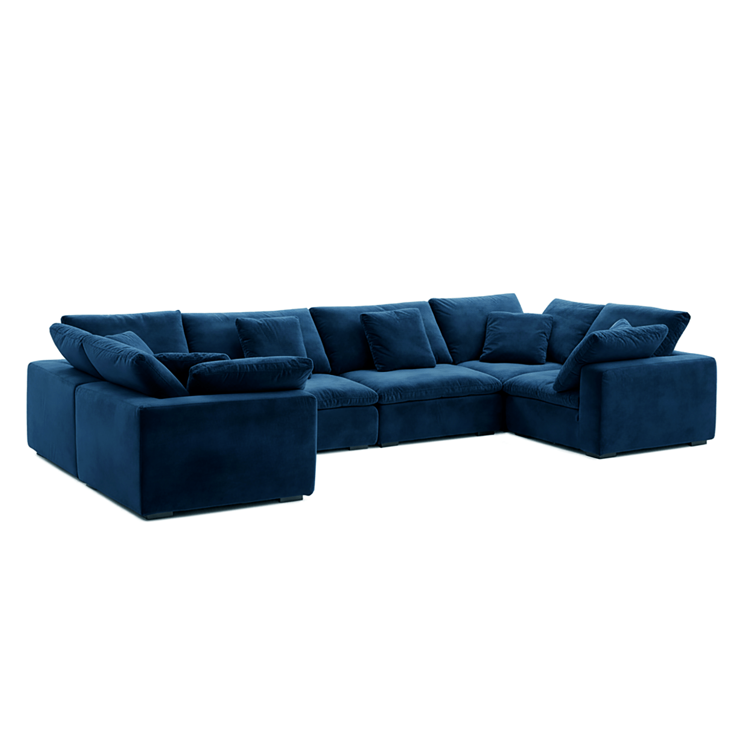 sectional - Tivoli Cloud U Closed Sectional - MC - Mario Capasa