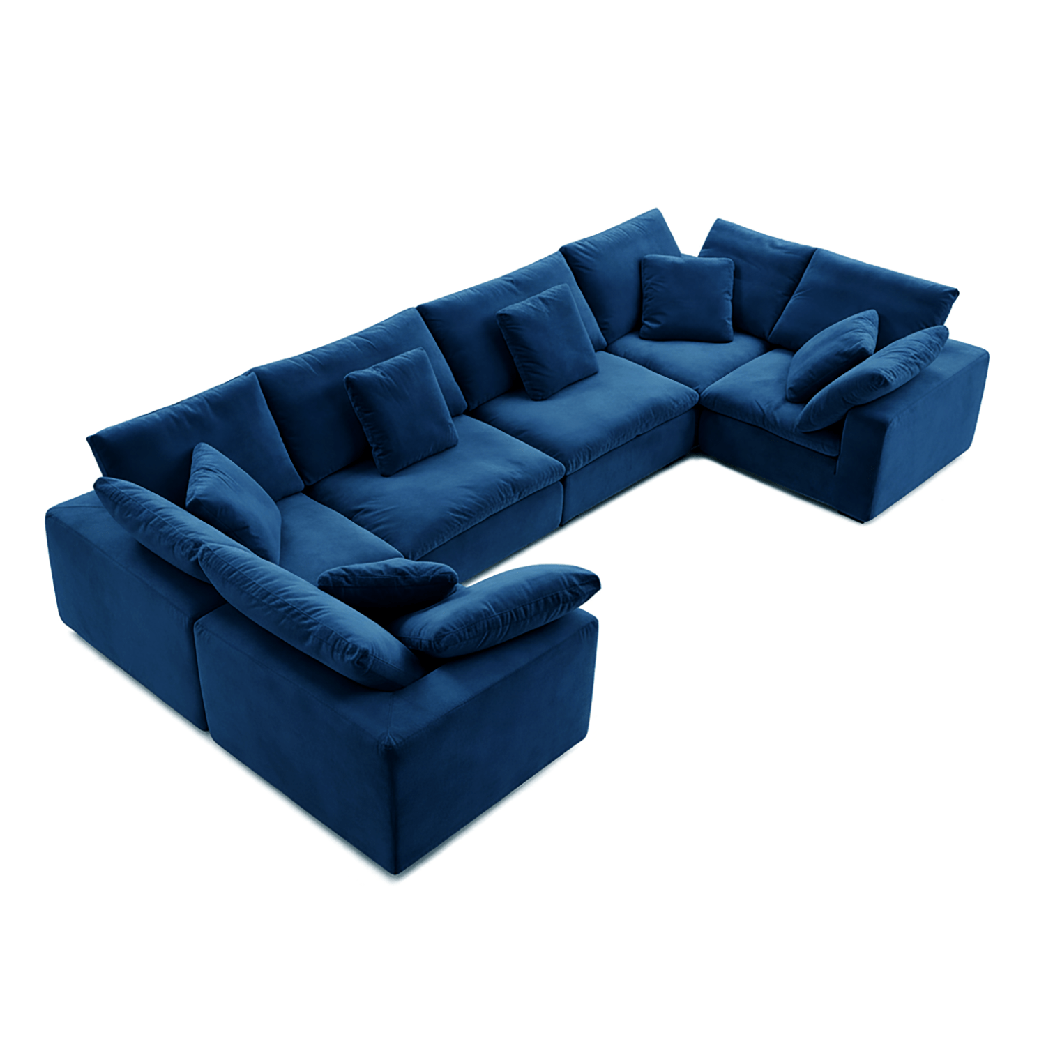 sectional - Tivoli Cloud U Closed Sectional - MC - Mario Capasa