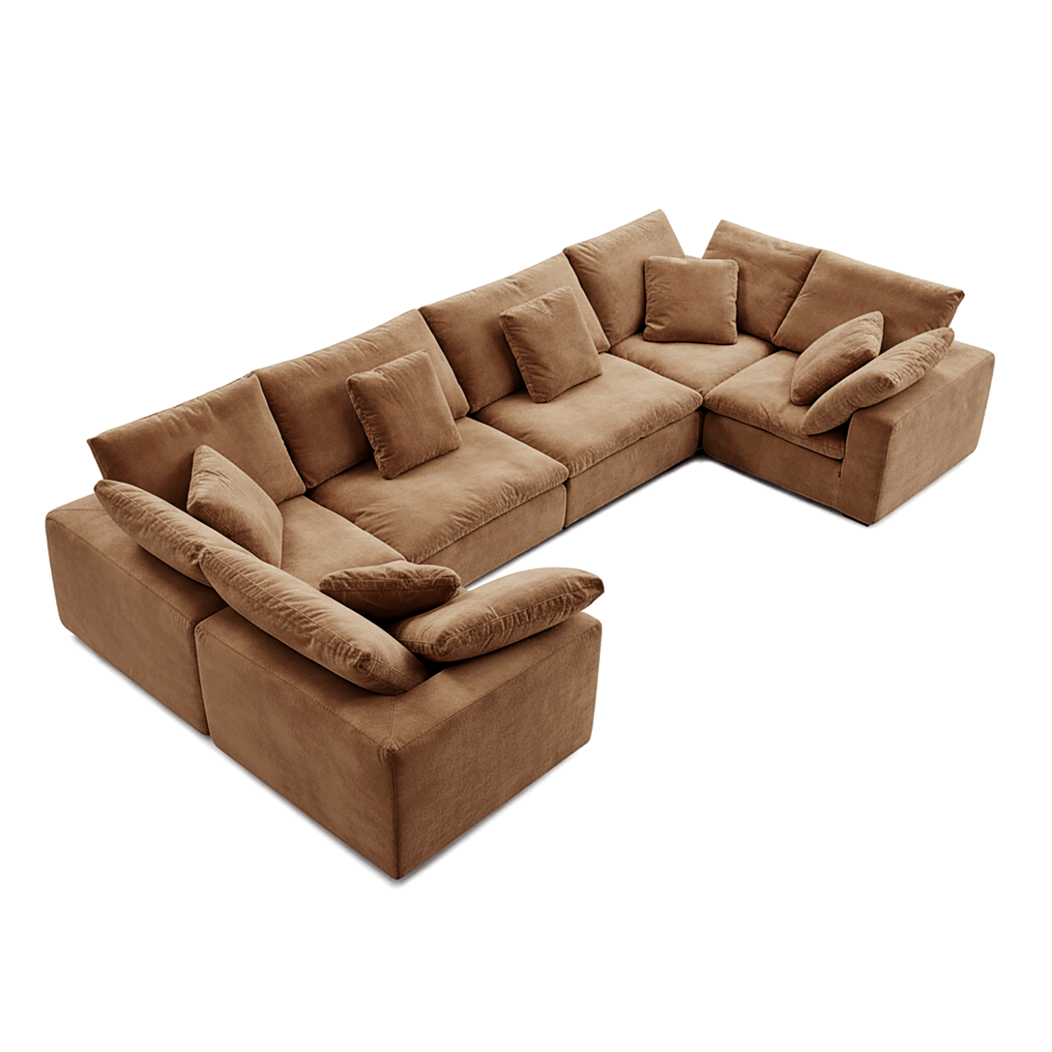 sectional - Tivoli Cloud U Closed Sectional - MC - Mario Capasa