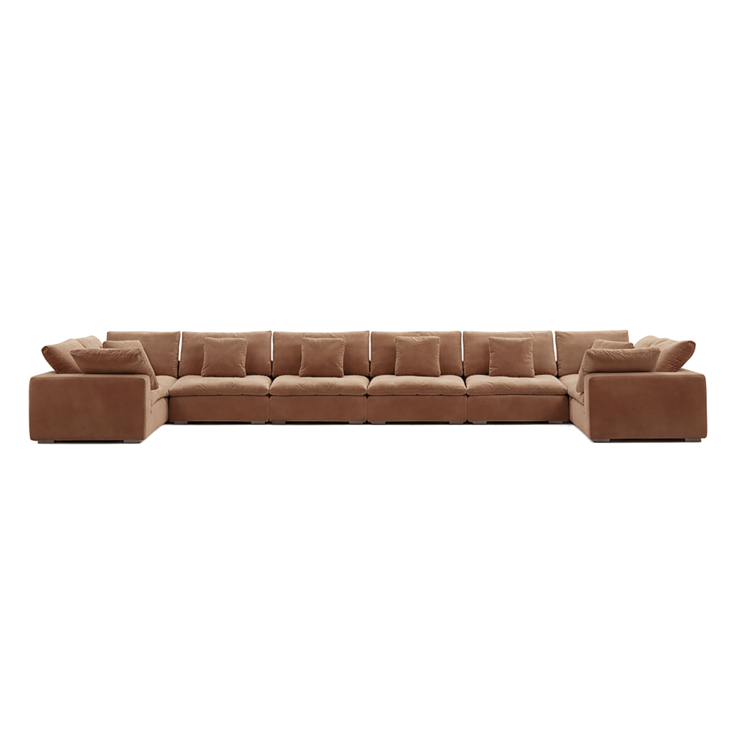 sectional - Tivoli Cloud U Closed Sectional - MC - Mario Capasa