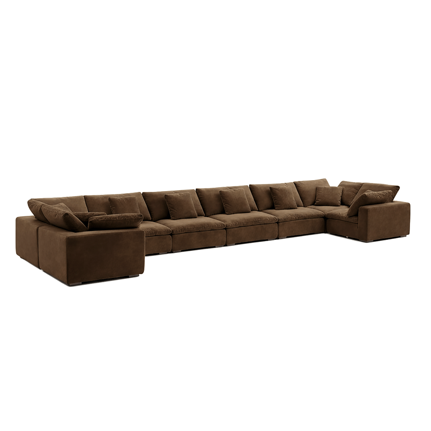 sectional - Tivoli Cloud U Closed Sectional - MC - Mario Capasa