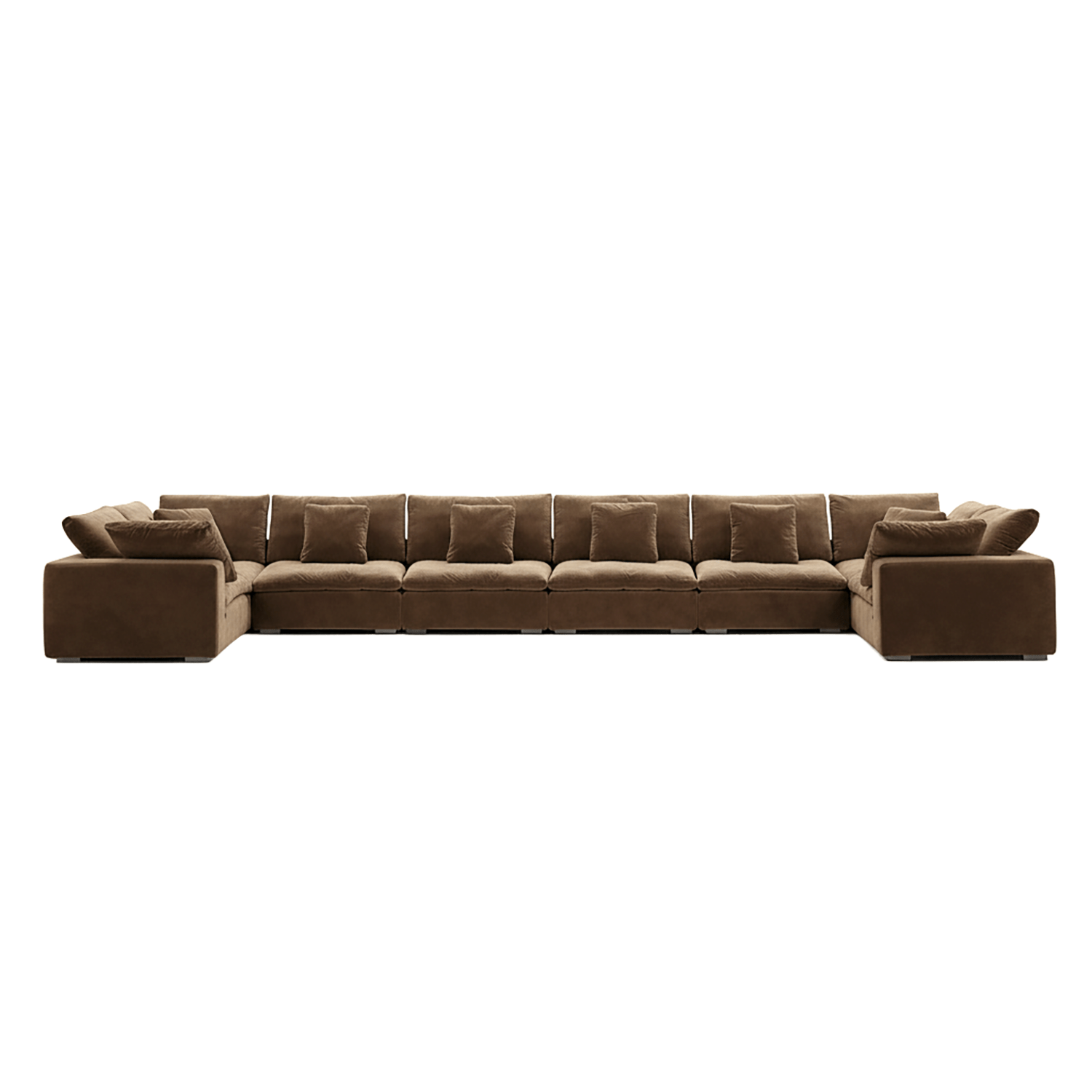 sectional - Tivoli Cloud U Closed Sectional - MC - Mario Capasa