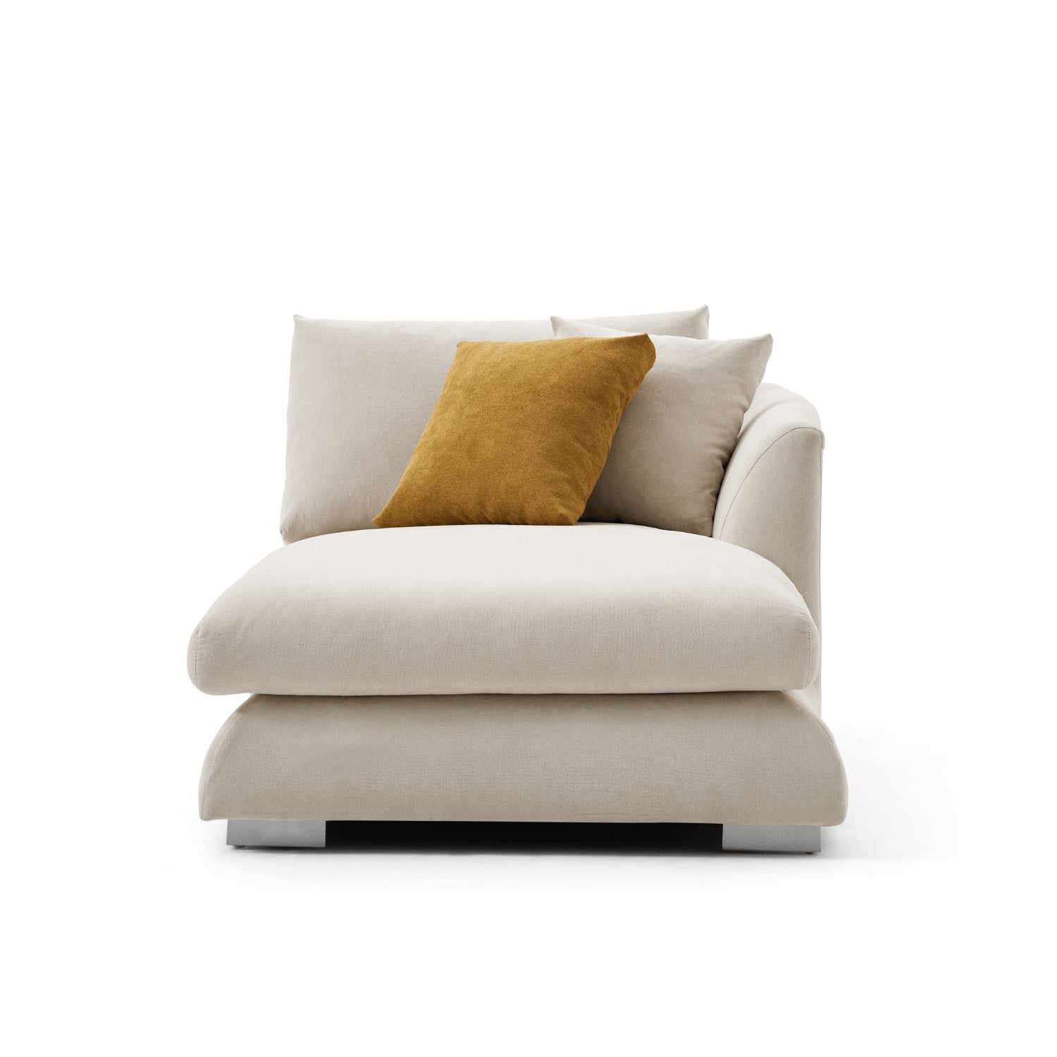 Feathers - Chaise - Mario Capasa Right Beige
