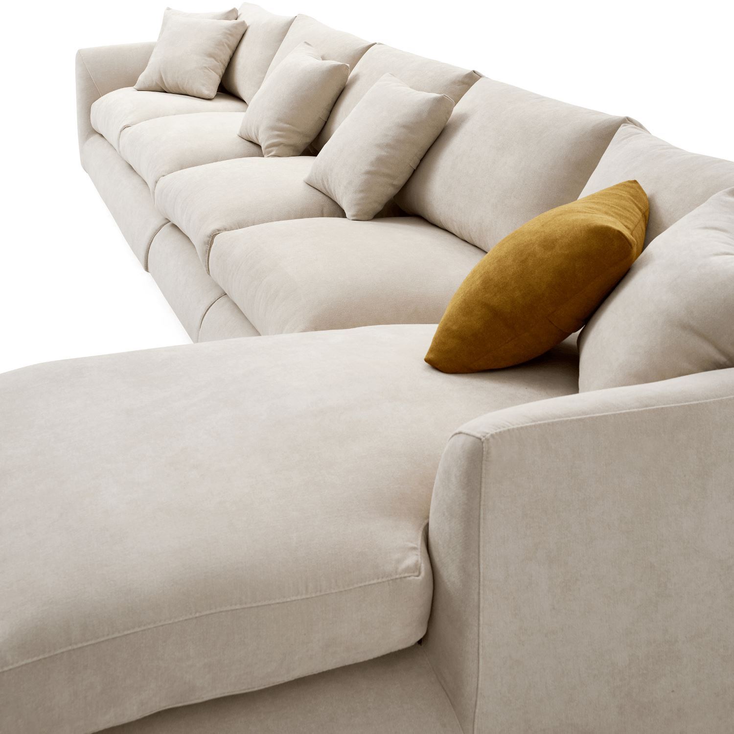 Feathers Sectional Sofa Mario Capasa 