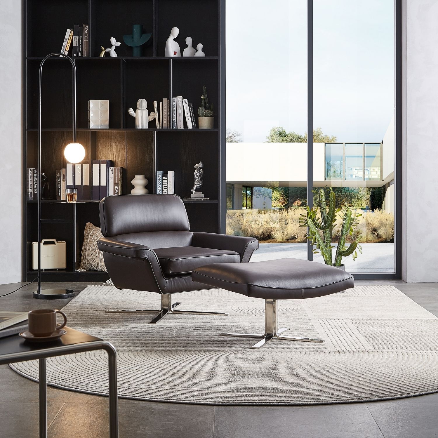 Moara Complete Lounger Accent Chair Mario Capasa 